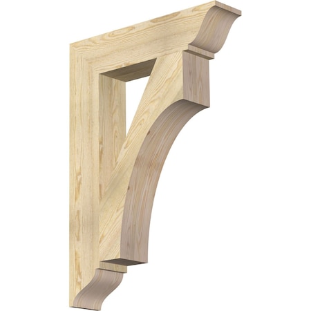 Ekena Millwork Westlake Traditional Rough Sawn Bracket, Douglas Fir, 6"W x 28"D x 40"H BKT06X28X40WTL01RDF